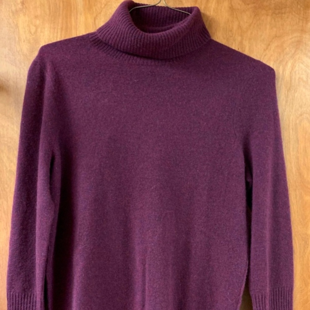 Cashmere Turtleneck Sweater by Aqua